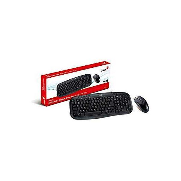 GENIUS Tastatura i miš Smart KM-200 USB SRB, crni - 4710268256236
