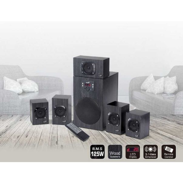 GENIUS Zvučnici SW-HF5.1 4500 II - 4710268256427