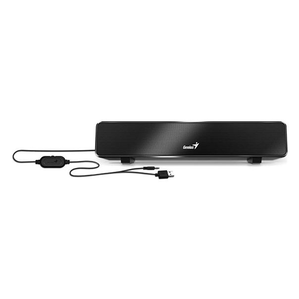 GENIUS zvučnici RS2,USB SoundBar 100, Black - 4710268256960