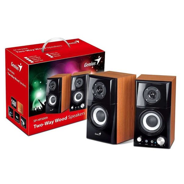 Genius Zvučnici SP-HF500A II , Drveni ,14W - 4710268258223