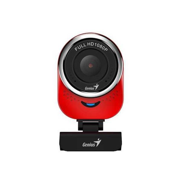 GENIUS Web kamera QCam 6000, crvena - 4710268258421