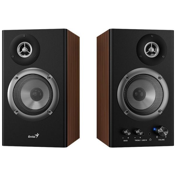 GENIUS SP-HF1200B,EU,100-240V, 2.0,wood,36W, 3.5mm - 4710268260080