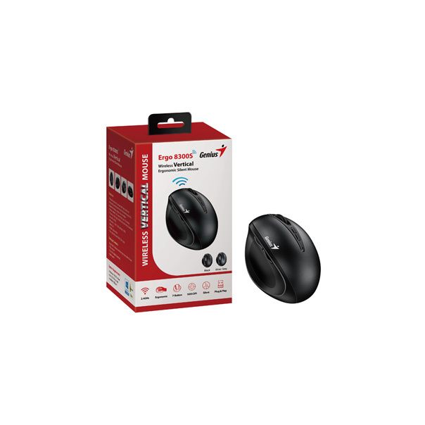 GENIUS Ergo 8300S,Black - MIS01942