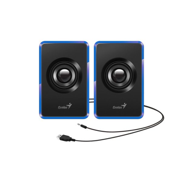 GENIUS Zvučnici SP-U125,BLUE,USB - 4710268260837