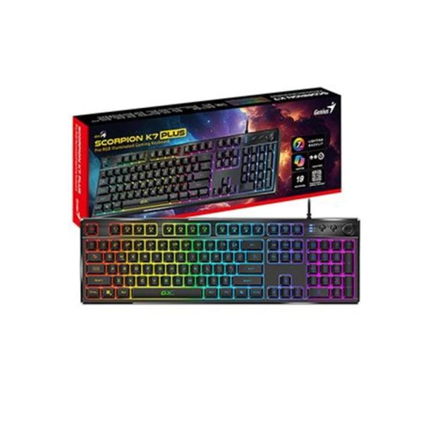 GENIUS SCORPION K7, AL, BLK, US, USB - EP2209057