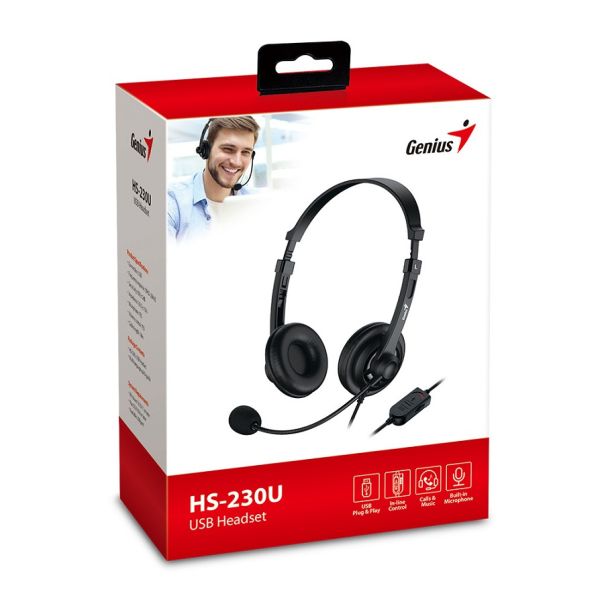 GENIUS HS-230U,USB C,2.4m - EP2632182
