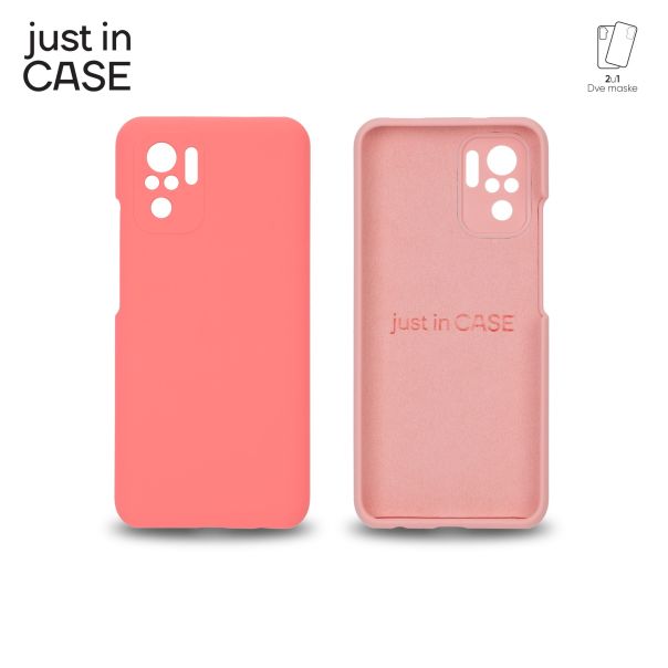 JUST IN CASE 2u1 Extra case MIX PLUS paket pink za Redmi Note 10s - MIXPL304PK