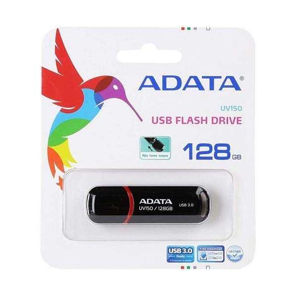 ADATA USB flash memorija 128GB AUV150-128G-RBK USB 3.0 - 4713435796320