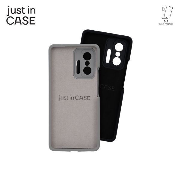 JUST IN CASE 2u1 Extra case MIX PLUS paket crni za Mi 11T/11T pro 128GB - MIXPL305BK