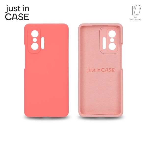 JUST IN CASE 2u1 Extra case MIX PLUS paket pink za Mi 11T/11T pro 128GB - MIXPL305PK