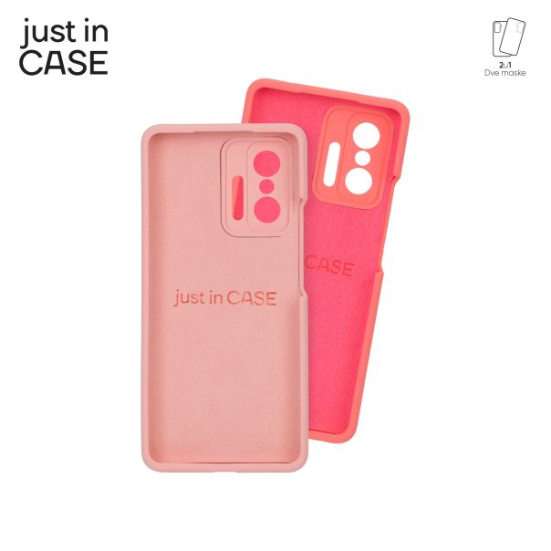 JUST IN CASE 2u1 Extra case MIX PLUS paket pink za Mi 11T/11T pro 128GB - MIXPL305PK