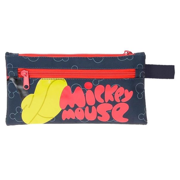 MICKEY FASHION prazna pernica - crvena - 8435692710418