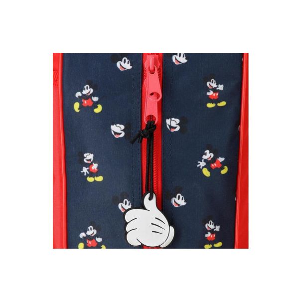 MICKEY FASHION prazna pernica - crvena - 8435692710418