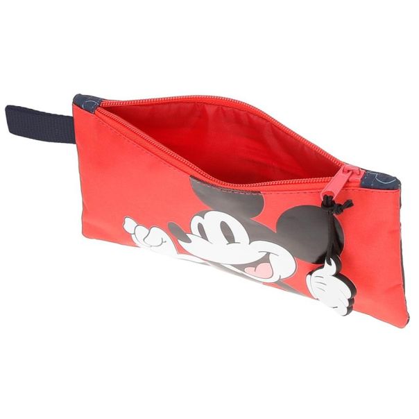 MICKEY FASHION prazna pernica - crvena - 8435692710418