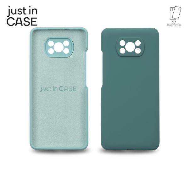 JUST IN CASE 2u1 Extra case MIX PLUS paket zeleni za Poco X3 Pro - MIXPL411GN