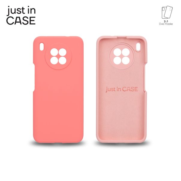 JUST IN CASE Maska 2u1 Extra case MIX PLUS za Honor 50 Lite, roze - MIXPL421PK