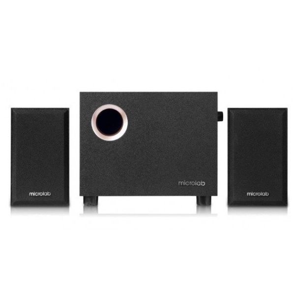 MICROLAB M105 Aktivni drveni zvucnici 2.1 10W RMS (5W+2x2,5W) 3,5mm - 42488