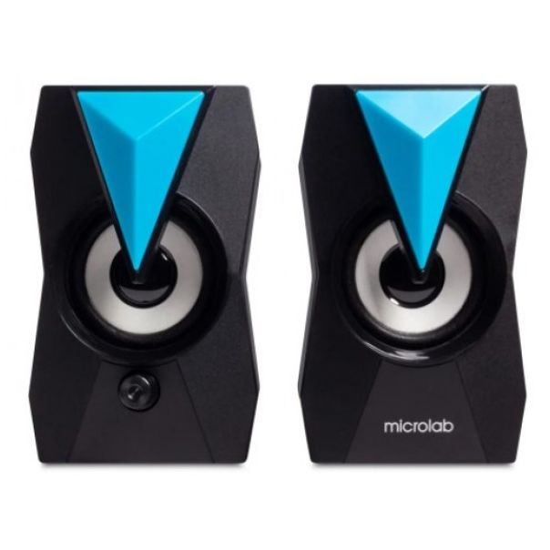 MICROLAB B22 * Stereo zvucnici black, 6W RMS (2 x 3W), USB power, 3,5mm RGB (829) - 42485