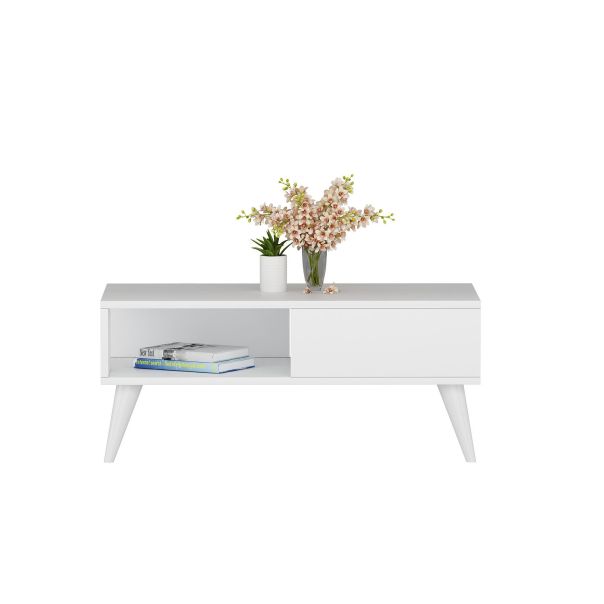 HANAH HOME Klub sto Seul, bela - 475OLV1326