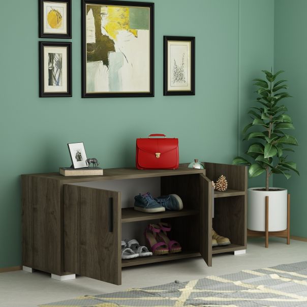 HANAH HOME Cipelarnik Sunrise, braon - 475OLV1804