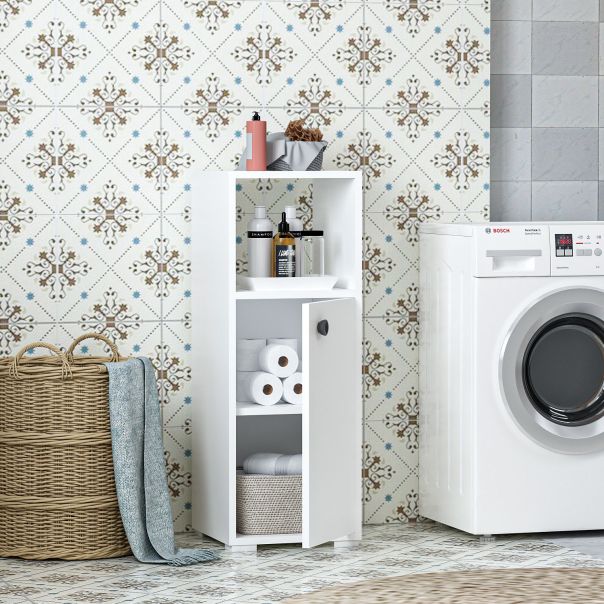 HANAH HOME Kupatilski ormarić Ahu, bela - 475OLV2402