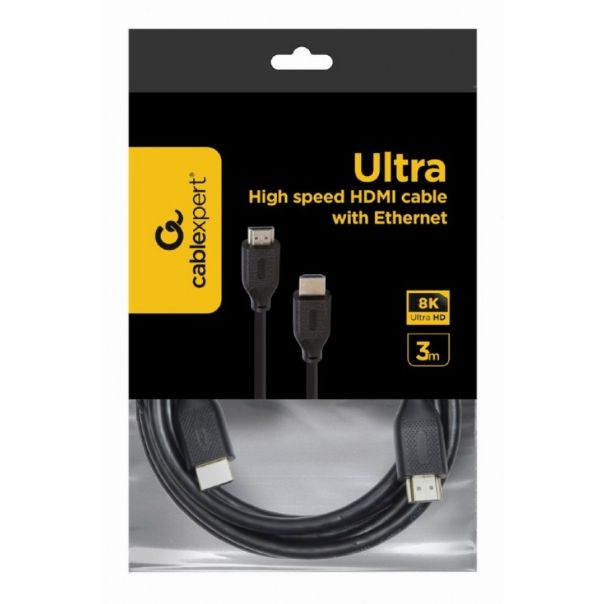 GEMBIRD HDMI kabl v.2.1, CC-HDMI8K-3M, 8K, 3m - 40159