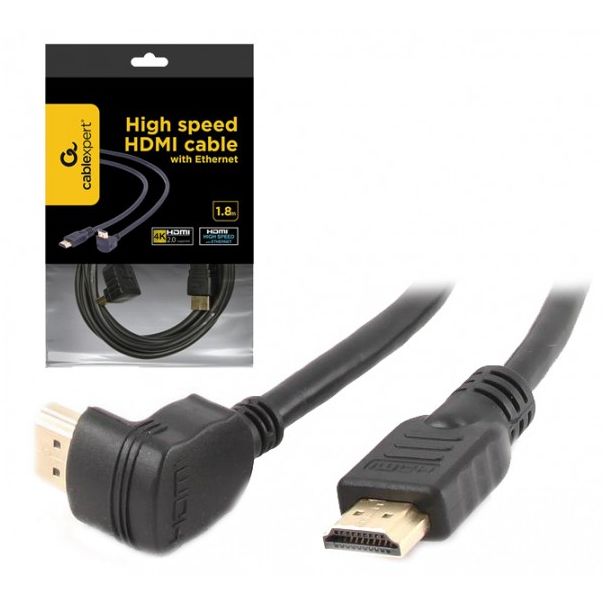 GEMBIRD HDMI - HDMI kabl pod uglom 90 stepeni, 1.8m - 2426