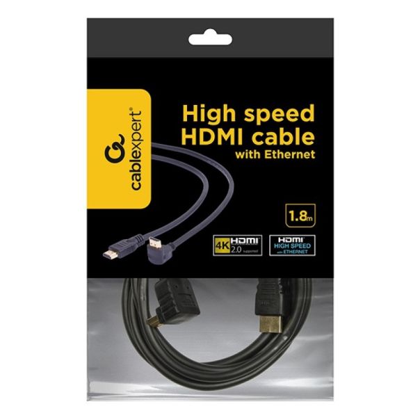 GEMBIRD HDMI - HDMI kabl pod uglom 90 stepeni, 1.8m - 2426