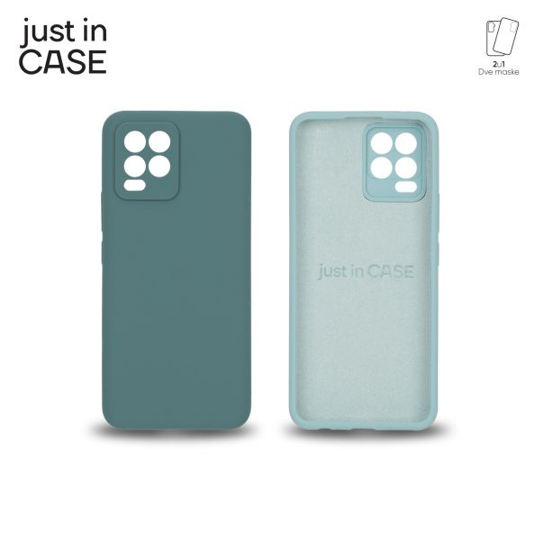 JUST IN CASE 2u1 Extra case MIX PLUS paket zeleni za Realme 8 - MIXPL442GN