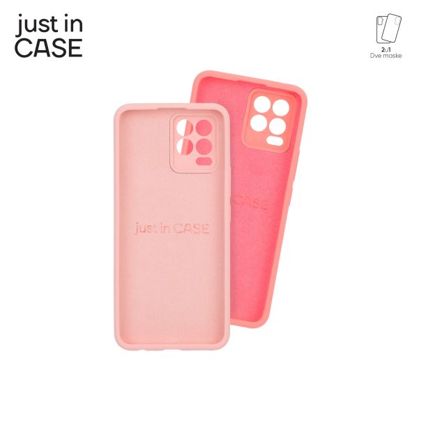 JUST IN CASE 2u1 Extra case MIX PLUS pink paket za Realme 8 - MIXPL442PK