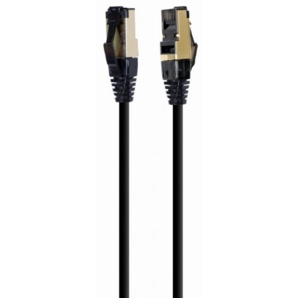 GEMBIRD PP8-LSZHCU-BK-3M Mrezni kabl S/FTP Cat.8 LSZH patch cord, black 3m - 42563