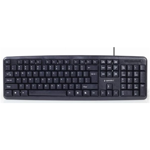 GEMBIRD KBS-UO4-01 4-in-1 office set, tastatura, slusalice, mis i podloga - 42553