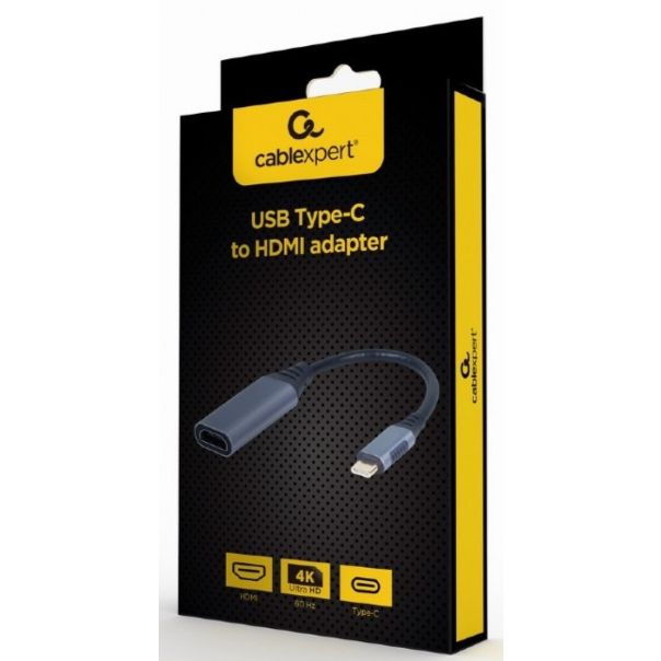 GEMBIRD Kabl Type-C na HDMI A-USB3C-HDMI-01 USB, siva - 42542