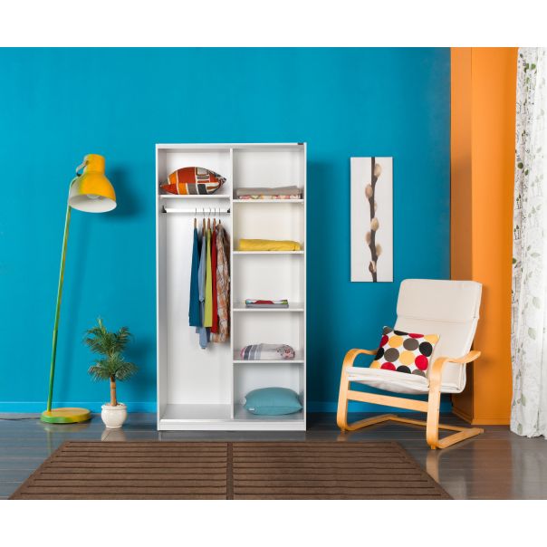 HANAH HOME Ormar SWD-436-BB-2, bela - 479ADR1131