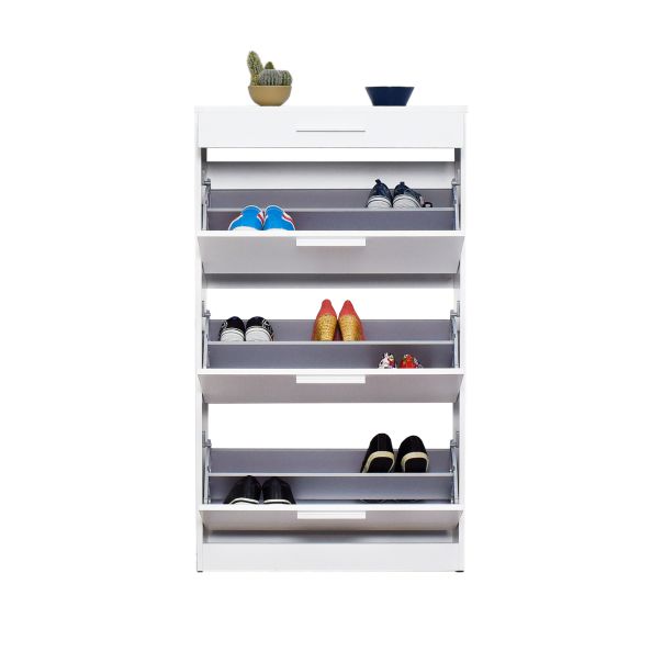 HANAH HOME Cipelarnik SHC-431-DD-1, bela - 479ADR1161
