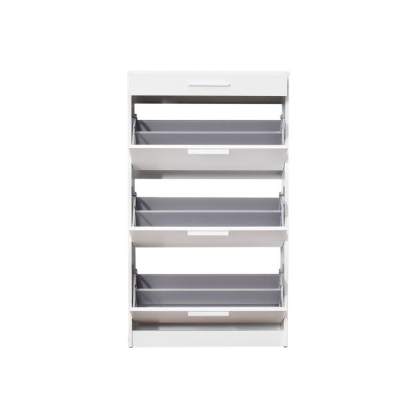 HANAH HOME Cipelarnik SHC-431-DD-1, bela - 479ADR1161