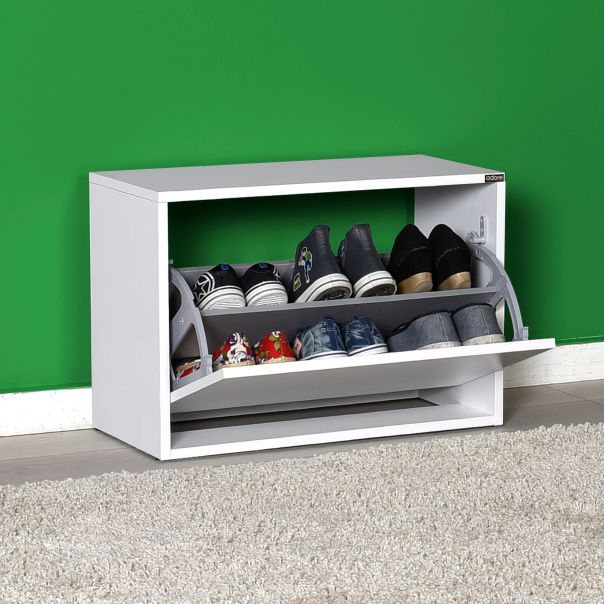 HANAH HOME Cipelarnik SHC-110-BB-1, bela - 479ADR1175