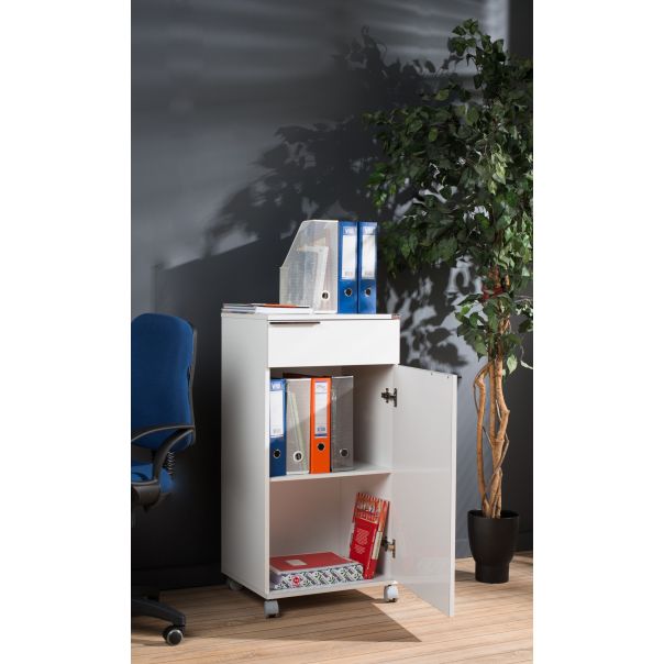 HANAH HOME Komoda Adr-411-Pp-1, bela - EP2798777