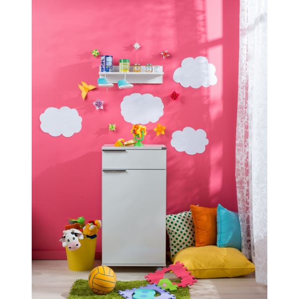 HANAH HOME Komoda Adr-411-Pp-1, bela - EP2798777
