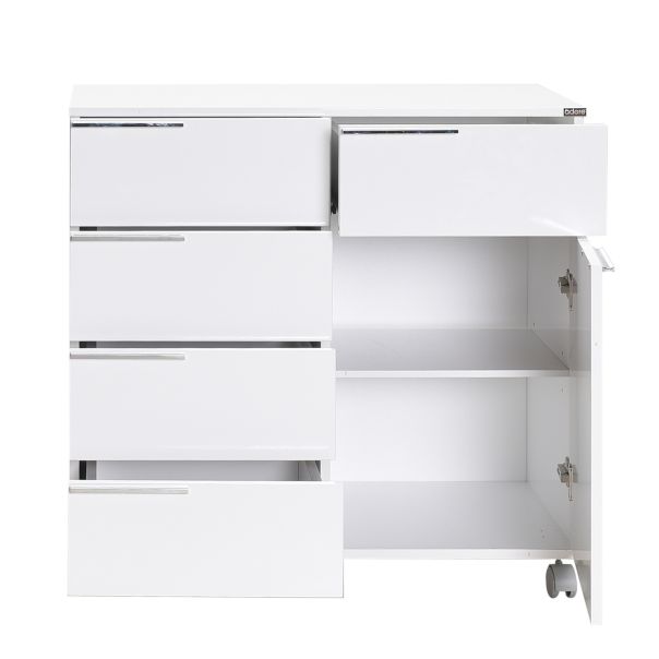 HANAH HOME Komoda Adr-415-Pp-1, bela - EP3057629