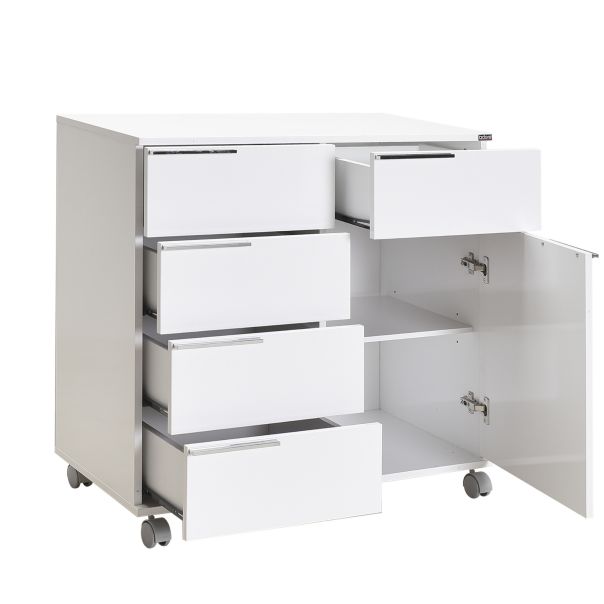 HANAH HOME Komoda Adr-415-Pp-1, bela - EP3057629