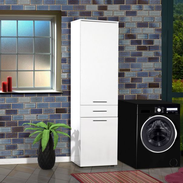 HANAH HOME Ormar za kupatilo sa korpom za veš Adr-621-Pp-1 - 479ADR1189