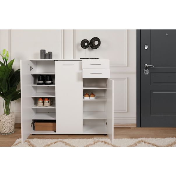 HANAH HOME Cipelarnik ADR-532-BB-1, bela - 479ADR1204