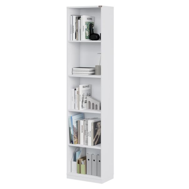 HANAH HOME Polica za knjige Ktp-325-Bb-1, bela - EP3057644