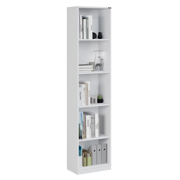 HANAH HOME Polica za knjige Ktp-325-Bb-1, bela - EP3057644