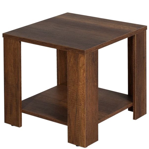HANAH HOME Klub sto Shp-550-Oo-1, tamno braon - EP3057671