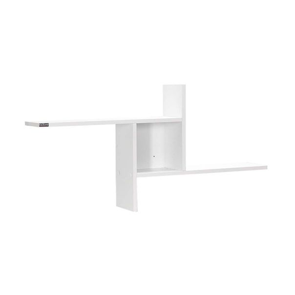 HANAH HOME Zidna polica Raf-04-Dd-1, bela - 479ADR1711