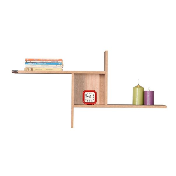 HANAH HOME Zidna polica  Raf-04-Ss-1, braon - 479ADR1712