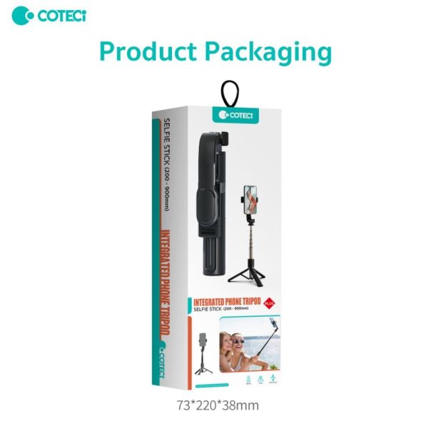Selfie stick + tripod Coteci Plus BS-034 crni - EP3232573