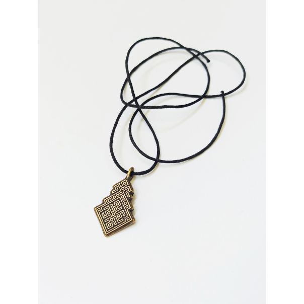 ROD - Ogrlica MOKOŠ, boja mesinga - ROD000027